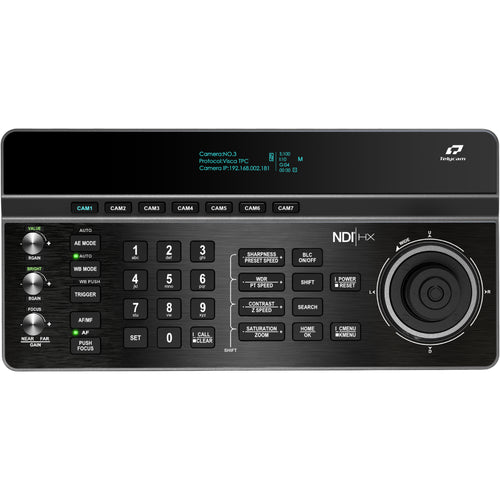 Telycam V-Joy+ Remote Control PTZ Keyboard with NDI (Black)