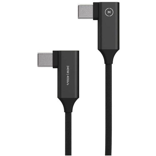 Moment SuperFlex USB-C Cable - Right Angle to Straight - 9 inch