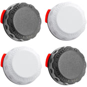 Elevation Lab TagVault: Surface Mount for AirTag - Four Pack - Black and White