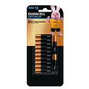 Duracell Optimum Alkaline AAA Batteries (12 Pack)