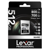 Lexar Professional Silver 512GB CFexpress Type A 800MB/s Memory Card