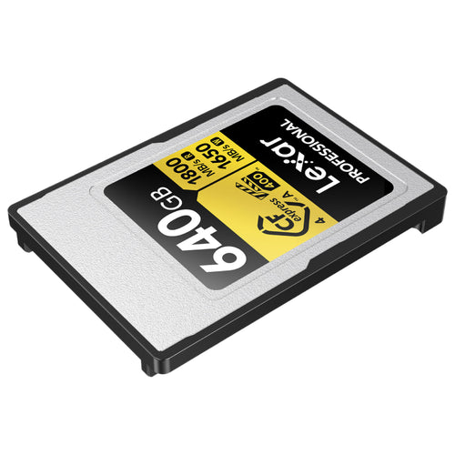 Lexar Professional Gold 640GB CFexpress 4.0 Type A 1800MB/s Memory Card