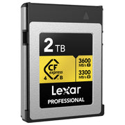 Lexar Professional Gold 2TB CFexpress 4.0 Type B 3600MB/s Memory Card