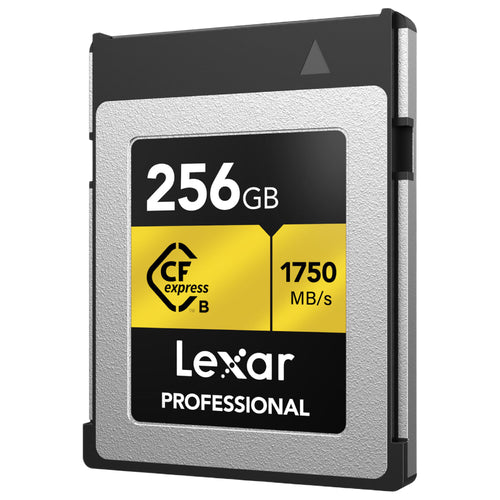 Lexar Professional Gold 256GB CFexpress Type B 1750MB/s Memory Card