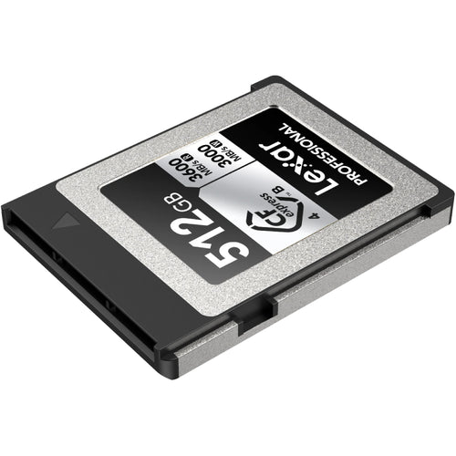 Lexar Professional Silver 512GB CFexpress 4.0 Type B 3600MB/s Memory Card