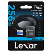Lexar Blue Plus 256GB microSDXC UHS-I 170MB/s Memory Card - V30