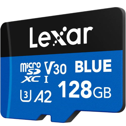 Lexar BLUE 128GB microSDXC UHS-1 SDMI Card