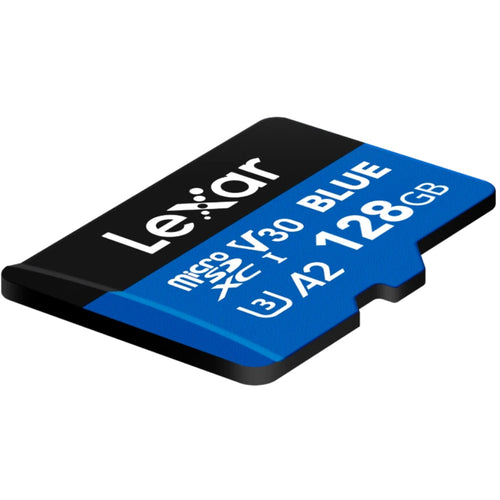 Lexar BLUE 128GB microSDXC UHS-1 SDMI Card