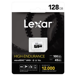 Lexar High-Endurance 128GB microSDXC 100MB/s UHS-I Memory Card