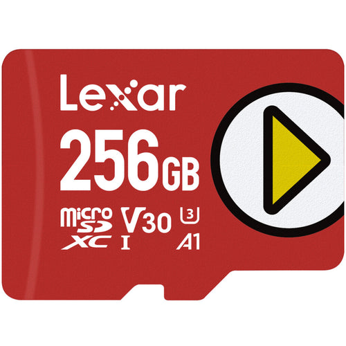 Lexar 256GB PLAY UHS-I microSDXC Memory Card (V2)