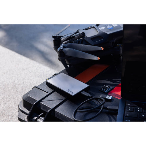 Lexar Professional Workflow USB 3.2 Gen2 Reader, Support Dual Slot SD UHS-II