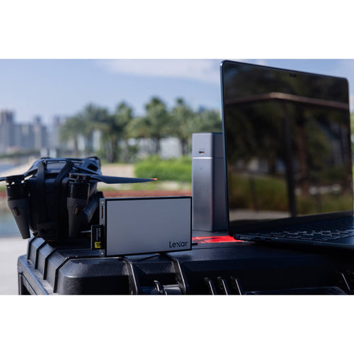 Lexar Professional Workflow USB 3.2 Gen2 Reader, Support Dual Slot SD UHS-II