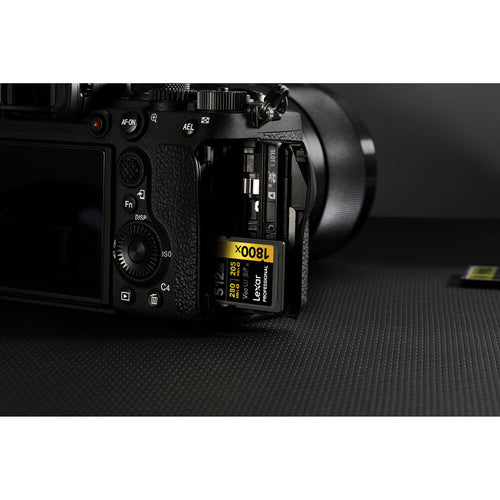 Lexar Professional Gold Series 512GB SDXC UHS-II 270MB/s Memory Card - V60