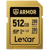 Lexar Armor Gold 512GB SDXC UHS-II 280MB/s Memory Card - V60