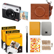 Kodak Instant Camera Mini Shot 3 Retro Cartridge + Accessories Bundle