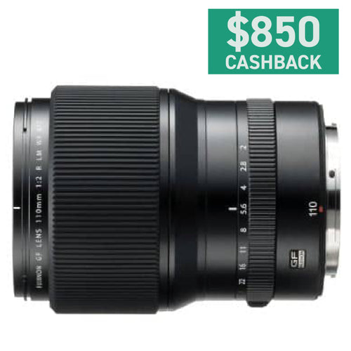 Fujifilm GF 110mm f/2 R LM WR Lens