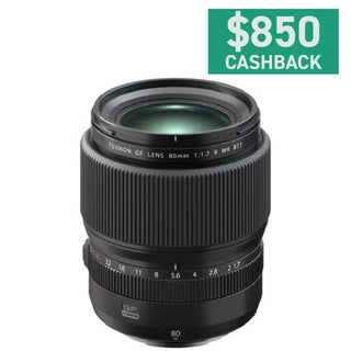 Fujifilm GF 80mm F1.7 R WR Lens