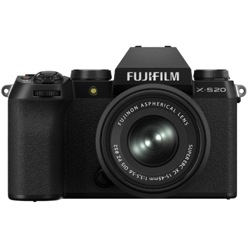 Fujifilm X-S20 with XC15-45mm Kit and instax mini Link 2 Print Kit (Space Blue)