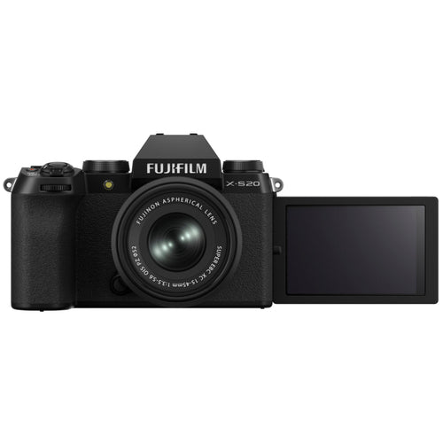 Fujifilm X-S20 with XC15-45mm Kit and instax mini Link 2 Print Kit (Space Blue)