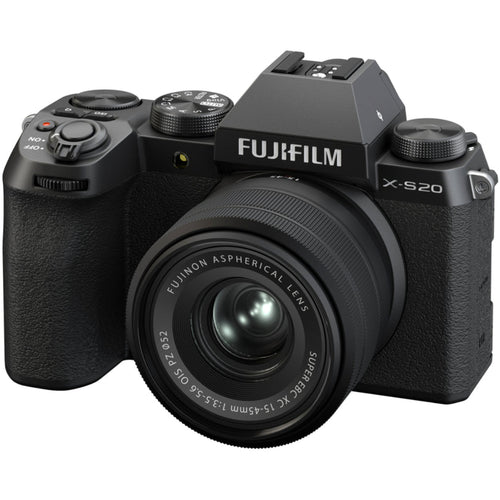 Fujifilm X-S20 with XC15-45mm Kit and instax mini Link 2 Print Kit (Space Blue)