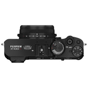 Fujifilm X100VI Black with instax mini Link 2 Print Kit (Space Blue)