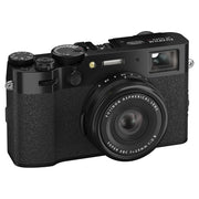 Fujifilm X100VI Black with instax mini Link 2 Print Kit (Space Blue)