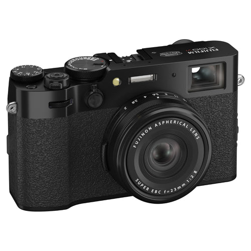 Fujifilm X100VI Black with instax mini Link 2 Print Kit (Space Blue)