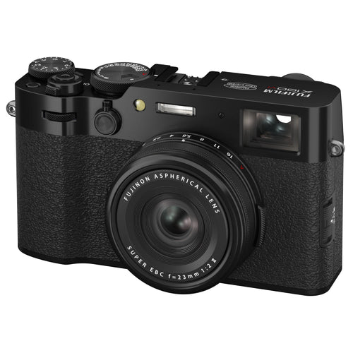 Fujifilm X100VI Black with instax mini Link 2 Print Kit (Space Blue)