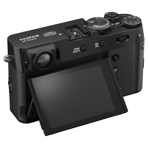Fujifilm X100VI Black with instax mini Link 2 Print Kit (Space Blue)