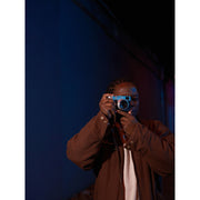 Fujifilm X100VI Black with instax mini Link 2 Print Kit (Space Blue)