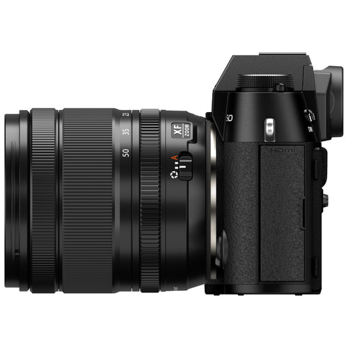 Fujifilm X-T50 Black with XF 16-50mm Lens and instax mini Link 2 Print Kit (Space Blue)