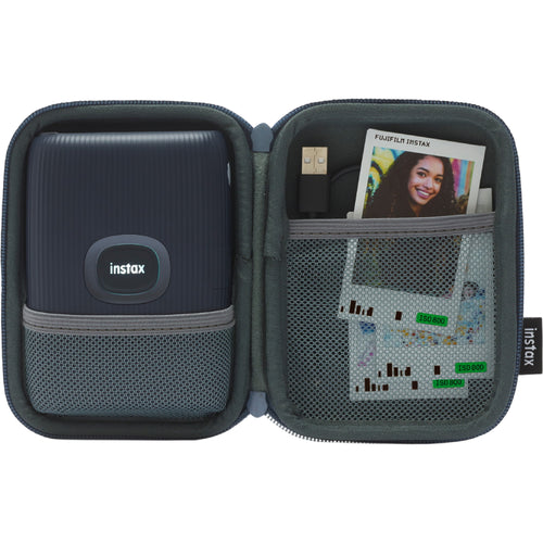 Fujifilm X-T50 Black with XF 16-50mm Lens and instax mini Link 2 Print Kit (Space Blue)