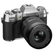 Fujifilm X-T50 Silver with XF 16-50mm Lens and instax mini Link 2 Print Kit (Space Blue)