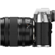 Fujifilm X-T50 Silver with XF 16-50mm Lens and instax mini Link 2 Print Kit (Space Blue)