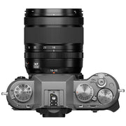 Fujifilm X-T50 Silver with XF 16-50mm Lens and instax mini Link 2 Print Kit (Space Blue)