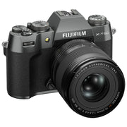 Fujifilm X-T50 Charcoal with XF 16-50mm Lens and instax mini Link 2 Print Kit (Space Blue)