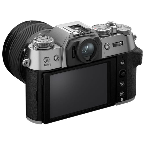 Fujifilm X-T50 Charcoal with XF 16-50mm Lens and instax mini Link 2 Print Kit (Space Blue)
