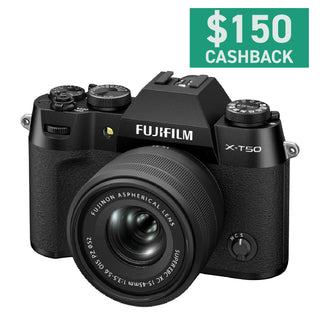 Fujifilm X-T50 with XC 15-45mm Lens
