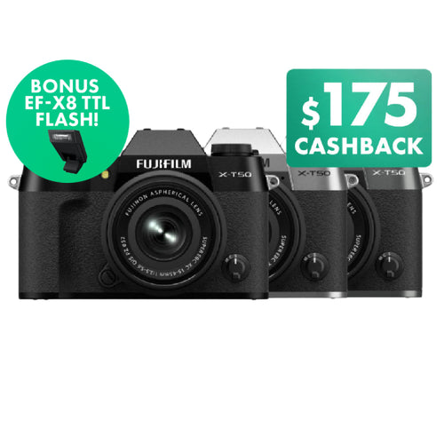 Fujifilm X-T50 with XC 15-45mm Lens