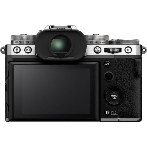 Fujifilm X-T5 Silver with XF 16-50mm Lens and instax mini Link 2 Print Kit (Space Blue)