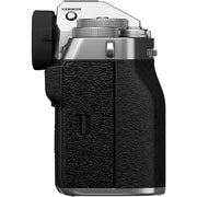 Fujifilm X-T5 Silver with XF 16-50mm Lens and instax mini Link 2 Print Kit (Space Blue)