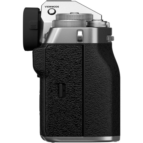 Fujifilm X-T5 Silver with XF 16-50mm Lens and instax mini Link 2 Print Kit (Space Blue)