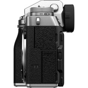 Fujifilm X-T5 Silver with XF 16-50mm Lens and instax mini Link 2 Print Kit (Space Blue)