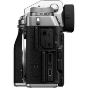 Fujifilm X-T5 Silver with XF 16-50mm Lens and instax mini Link 2 Print Kit (Space Blue)