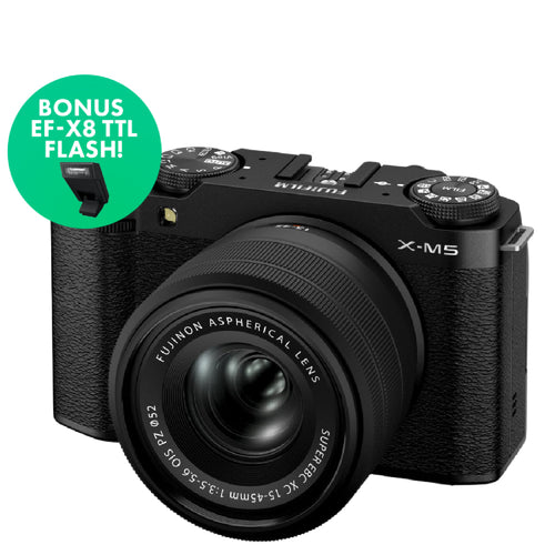 Fujifilm X-M5 with XC 15-45mm Kit