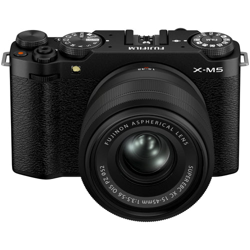 Fujifilm X-M5 Black with XC 15-45mm Kit and instax mini Link 2 Print Kit (Space Blue)