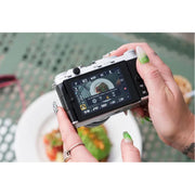 Fujifilm X-M5 Black with XC 15-45mm Kit and instax mini Link 2 Print Kit (Space Blue)