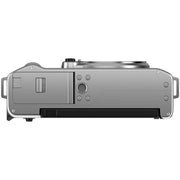 Fujifilm X-M5 Silver with XC 15-45mm Kit and instax mini Link 2 Print Kit (Space Blue)