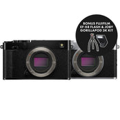 Fujifilm X-E5 Mirrorless Camera with Bonus Fujifilm EF-X8 Flash and Joby GorillaPod 3K Kit
