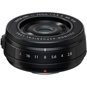 Fujifilm X-E5 Black with XF 23mm f/2.8 R WR Lens and instax mini Link 2 Print Kit (Space Blue)